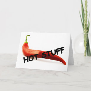 HOT STUFF l Red Hot Chilli Pepper Holiday Card