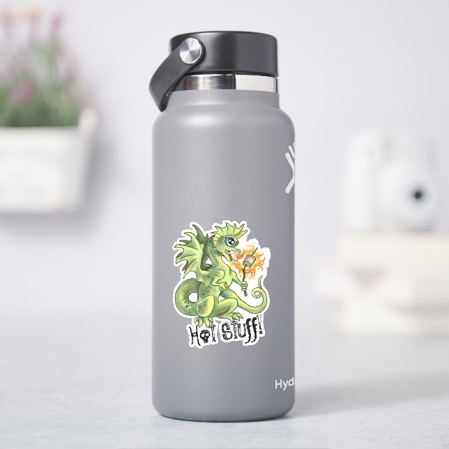 Hot Stuff Lil Dragon  Sticker (HydroFlask)