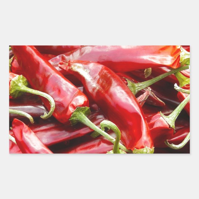 Hot Stuff Rectangular Sticker (Front)