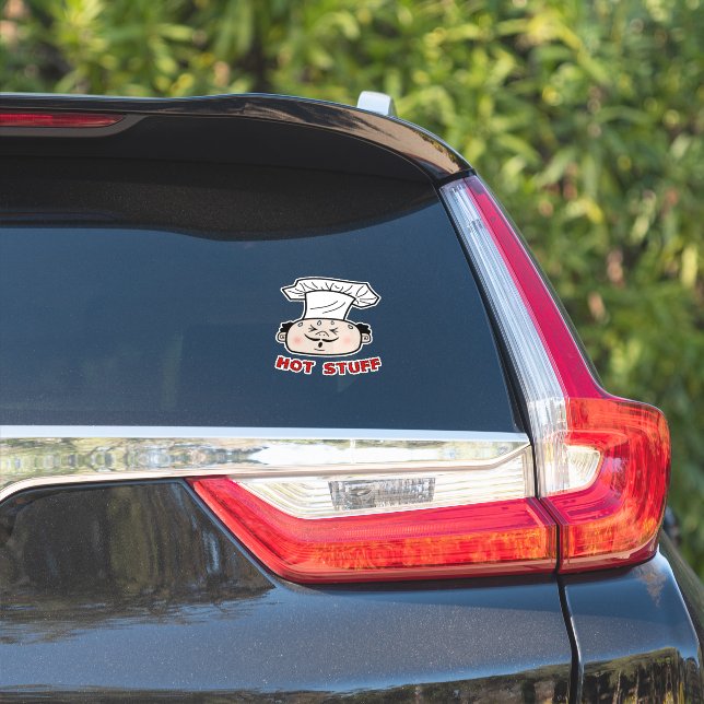 Hot stuff sticker (Car Side)