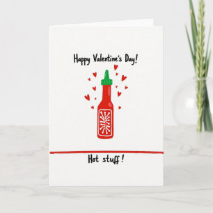 Hot Stuff Valentines Card
