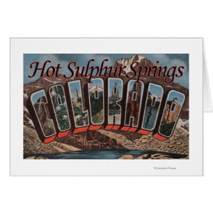 Hot Sulphur Springs, Colorado Cards