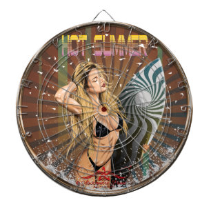 Hot Summer Dart Board