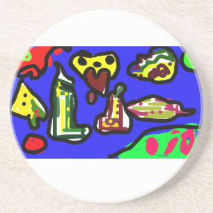 Hot taco and pepper coaster
