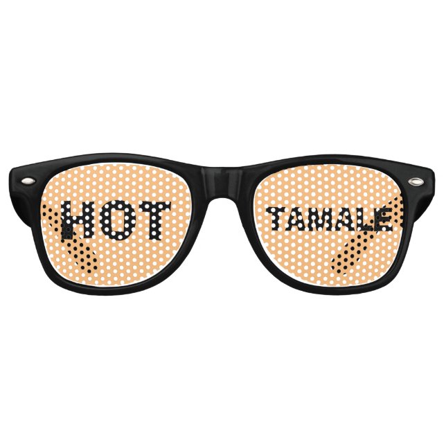 HOT TAMALE FUNNY PARTY SUNGLASSES (Front)