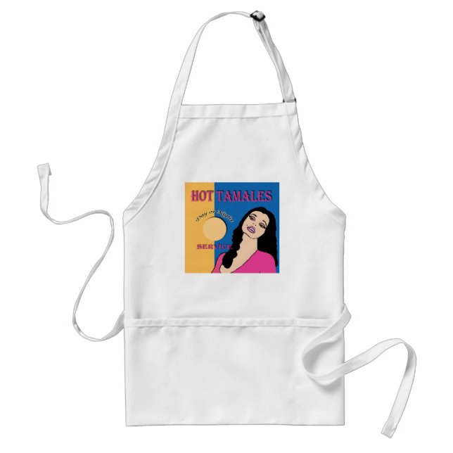 Hot Tamales Adult Apron (Front)