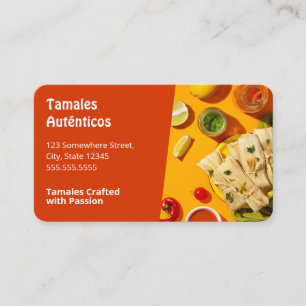 Hot Tamales Business Card