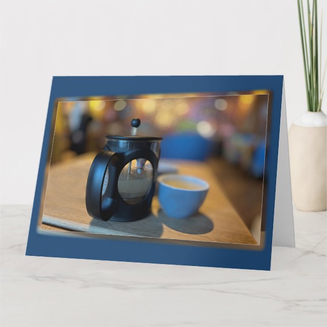 Hot tea card (Front)