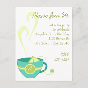 Hot Tea Invitation
