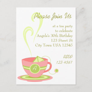 Hot Tea Invitation