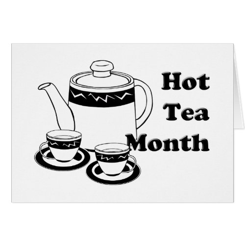 Hot Tea Month