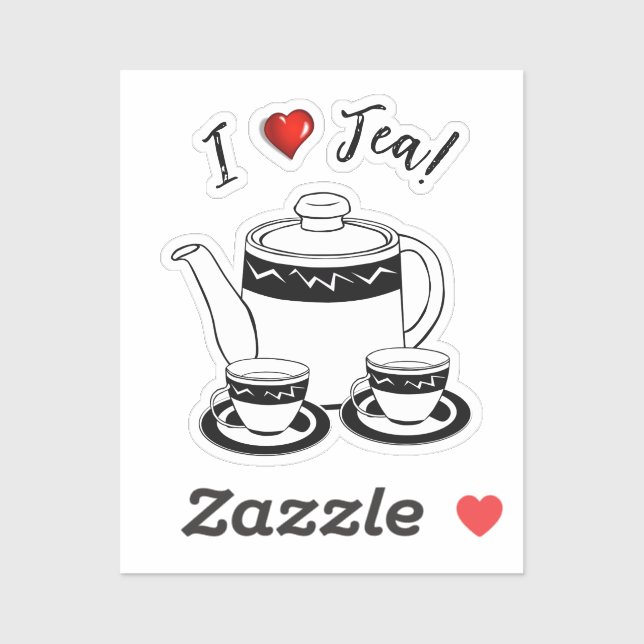 Hot Tea Month Sticker (Sheet)