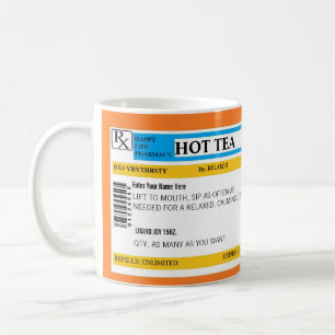 Hot Tea Prescription Mug