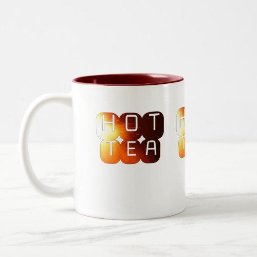 HOT TEA   Two_Tone COFFEE MUG