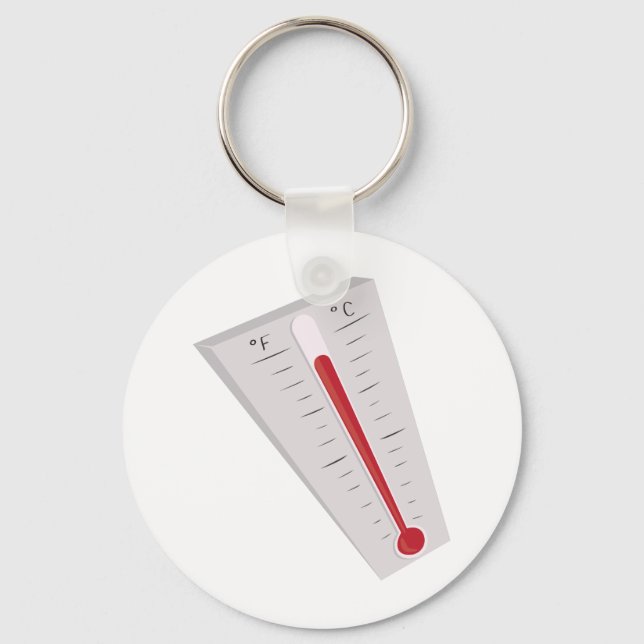 Hot Thermometer Keychain (Front)