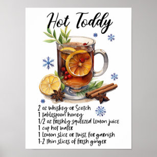 Hot Toddy & Buttered Rum Ornament Hot Toddy