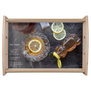 Hot toddy serving tray