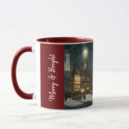 Hot Toddy Victorian Christmas Mug