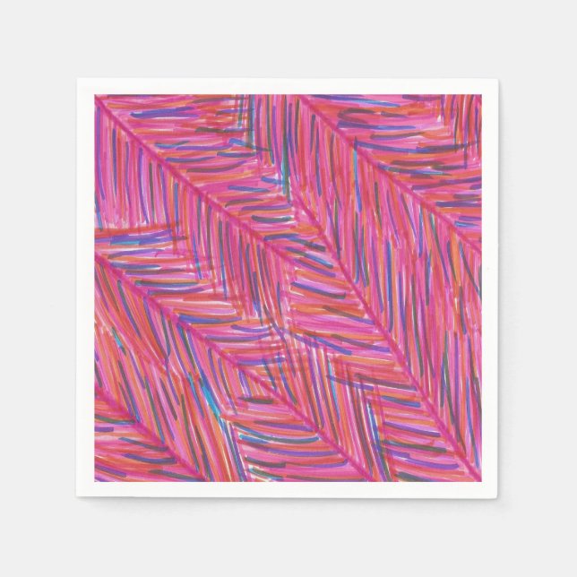 Hot Tropical Nights  Napkins (Front)