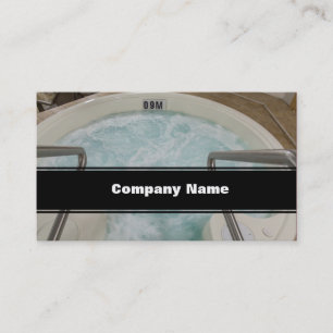 Hot Tub Business Card