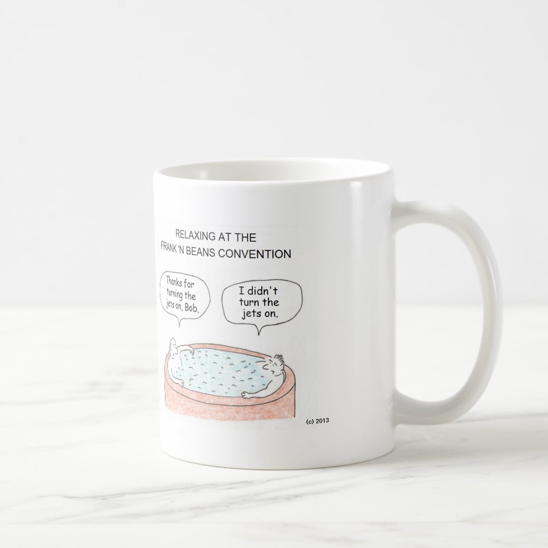 Hot Tub Cartoon Mug | Zazzle