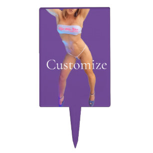 2pcs Bikini Design Cake Topper | SHEIN