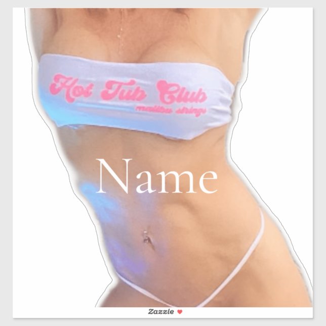 Hot Tub Club Thunder_Cove  Sticker (Sheet)