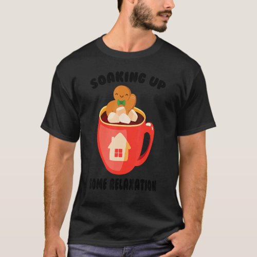 Hot Tub  Soaking Up Some Relaxation  Spa  Cookie T_Shirt
