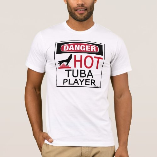 Hot Tuba Player T_Shirt