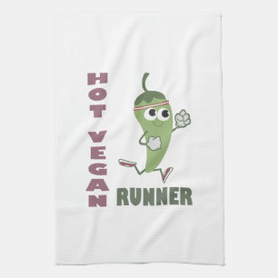 Hot Vegan Runner Towel