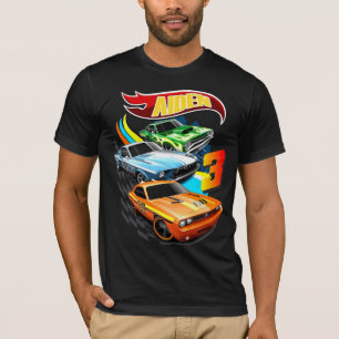 Hot Wheels Birthday T Shirt, Hot Wheels Theme Part T-Shirt