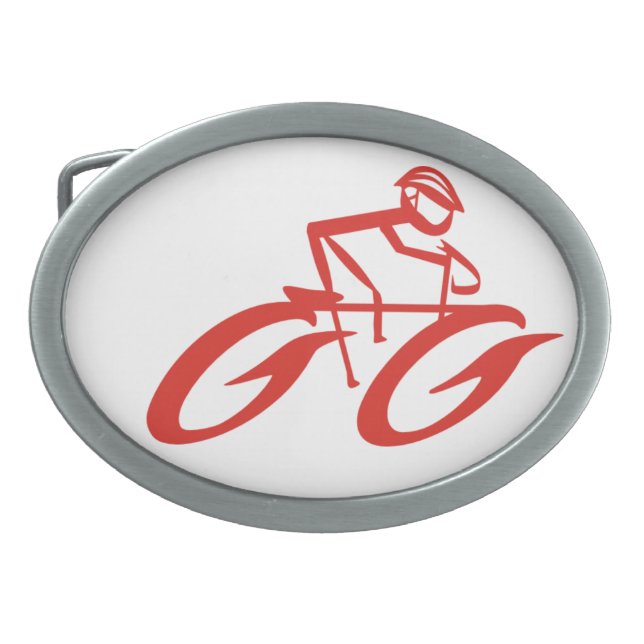 Hot Wheels Cyclist Belt Buckle (Front)