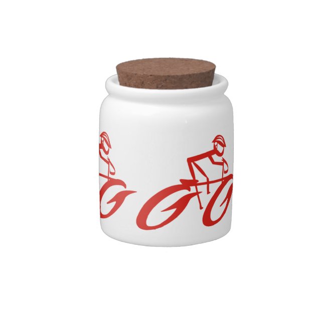 Hot Wheels Cyclist Candy Jar (Right)