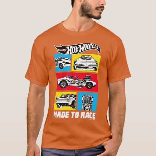 Hot Wheels Made to Race  T_Shirt