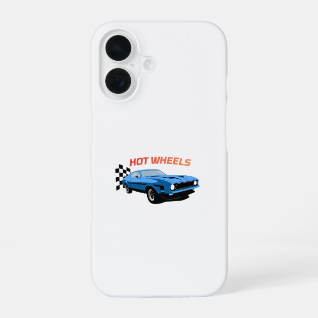 Hot Wheels – Speed, Style & Power Iphone Case (Back)