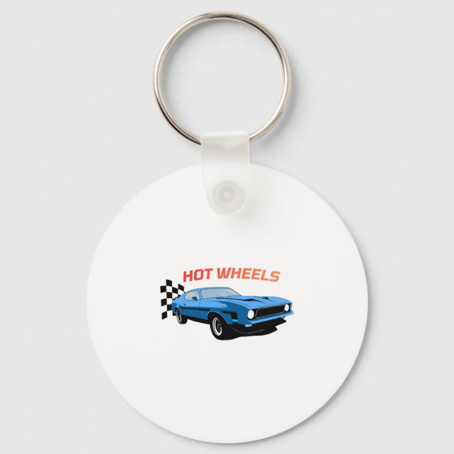 Hot Wheels – Speed, Style & Power Keychain (Front)