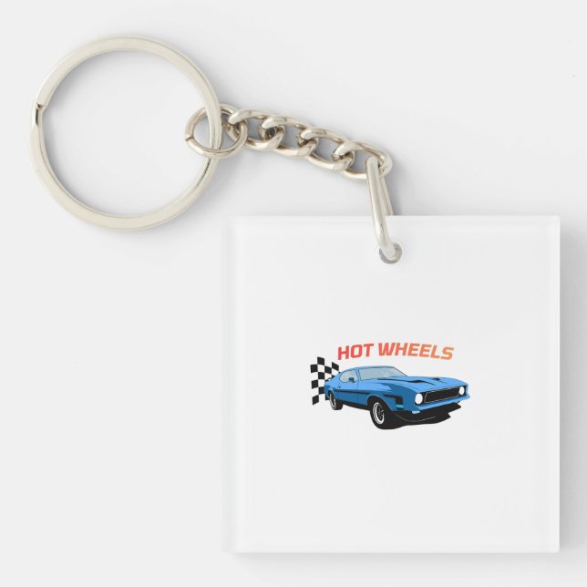 Hot Wheels – Speed, Style & Power Keychain (Front)