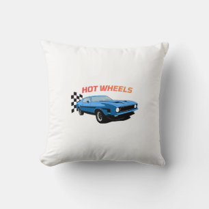 Hot Wheels – Speed, Style & Power Throw Pillow