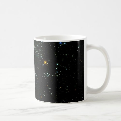 Hot White Dwarf Shines in Young Star Cluster NGC 1 Coffee Mug