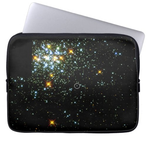Hot White Dwarf Shines in Young Star Cluster NGC 1 Laptop Sleeve