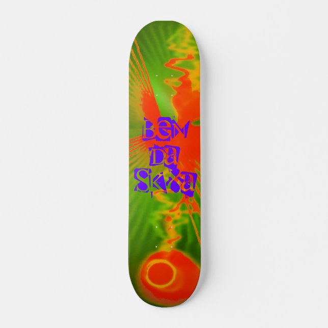 hot wired skateboard (Front)