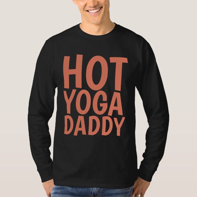 HOT YOGA DADDY MEN'S T-Shirts (Front)