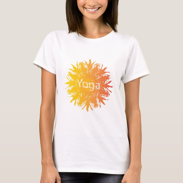 Hot Yoga Sun T-Shirt (Front)