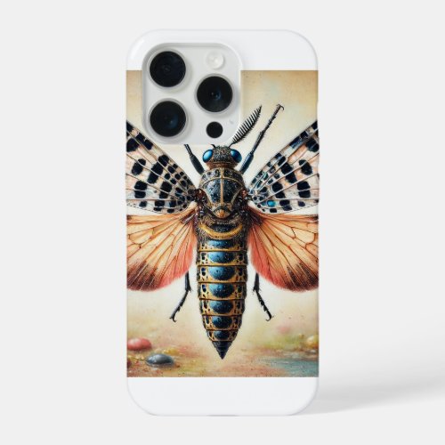 Hotarionomus insect dorsal view 130624IREF117 _ Wa iPhone 15 Pro Case