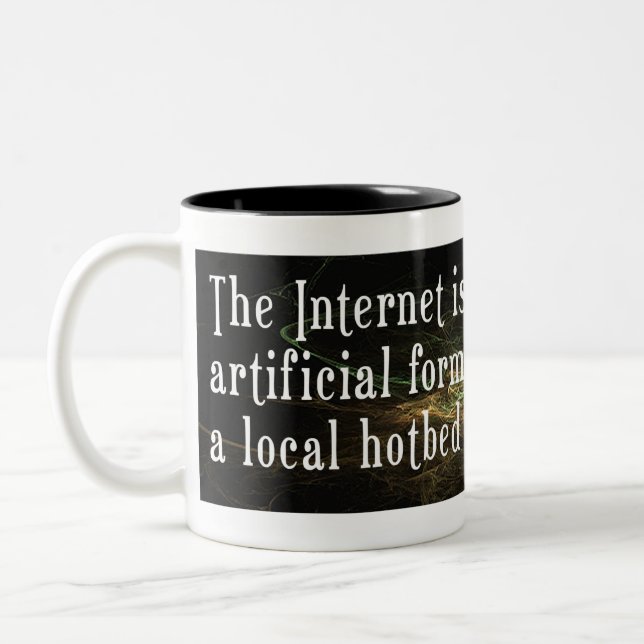 Hotbed Two-Tone Coffee Mug (Left)