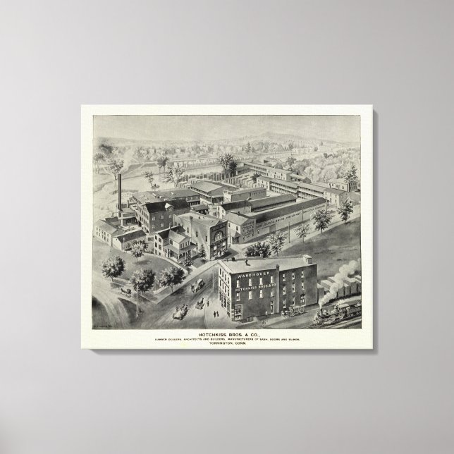 Hotchkiss Bros & Co Canvas Print (Front)
