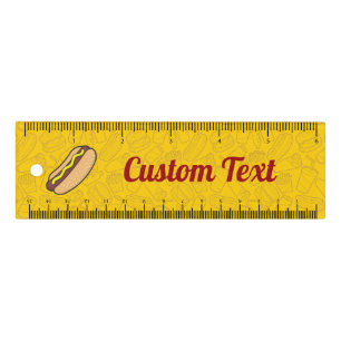 Hotdog 6 inch Ruler