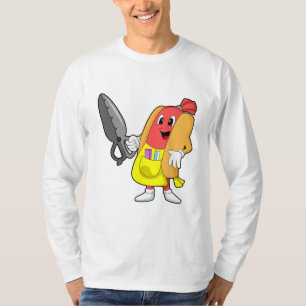 Hotdog as Hairdresser with Scissors T-Shirt
