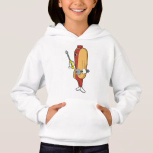 Hotdog as Mechanic with Tool Hoodie