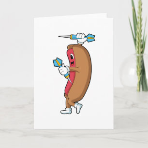 Hotdog at Darts with Dart.PNG Card